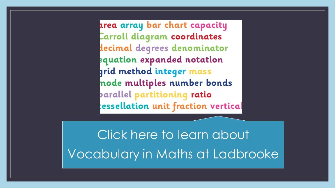 vocabulary maths button