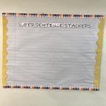 sentence stack display